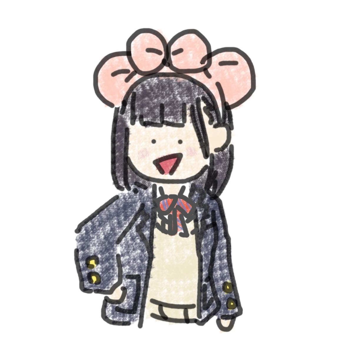 シュールなイラスト、アイコン描きます アイコンなどに使えるシュールな絵や似顔絵を描きます！ イメージ7