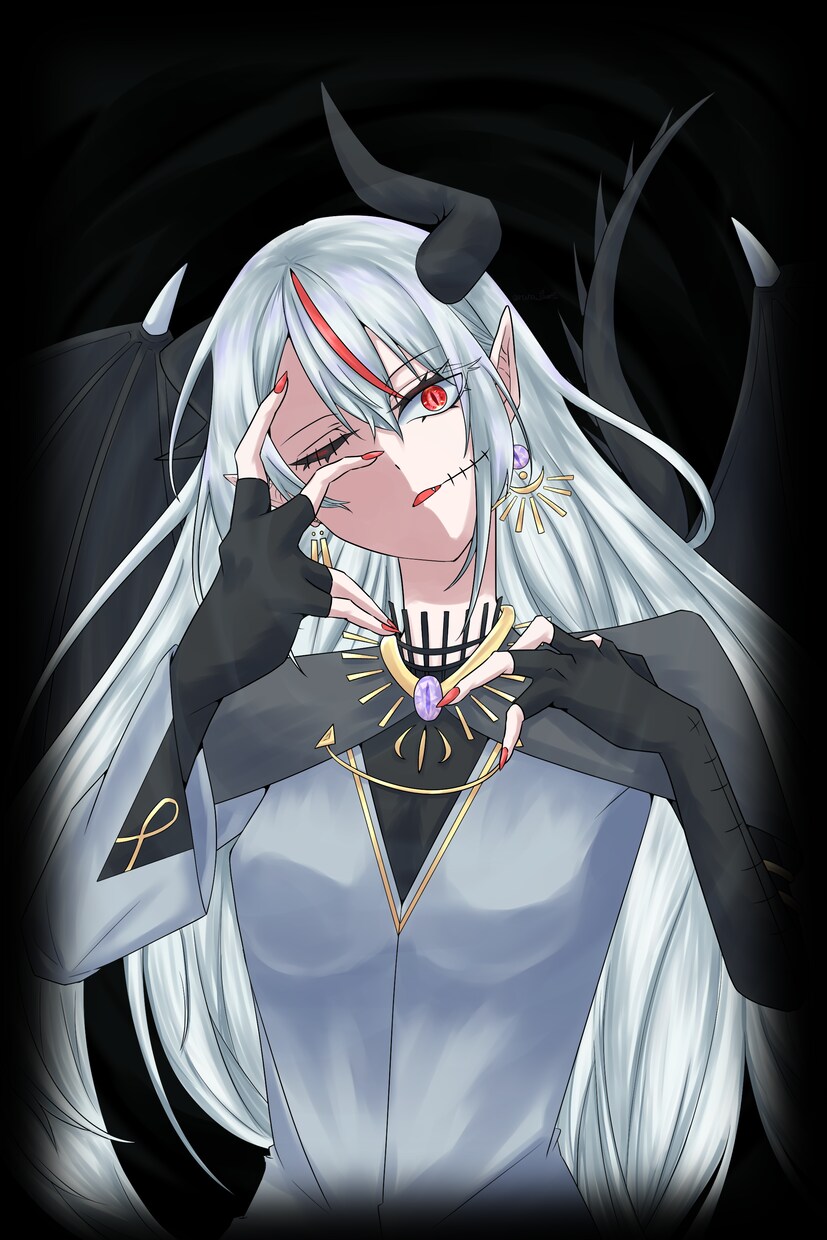 綺麗系ファンタジーな女の子を描きます あなたの好みのモチーフをかわいい女の子にデザイン！ イメージ7