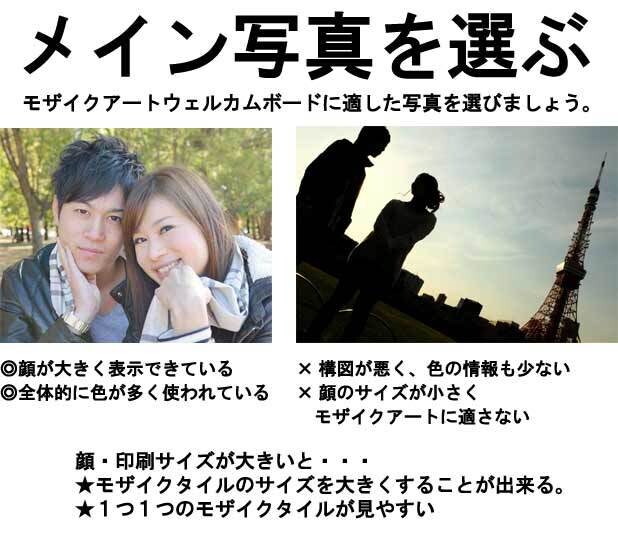 結婚式のモザイクアートウェルカムボードを作ります モザイクアートで最高のウェルカムボードを制作いたします。 イメージ6
