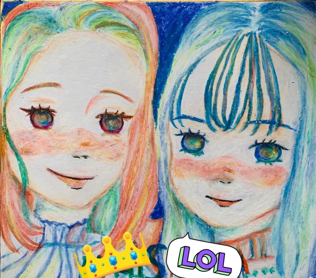 似顔を描きます その人の人柄が出せるように描く。 イメージ1