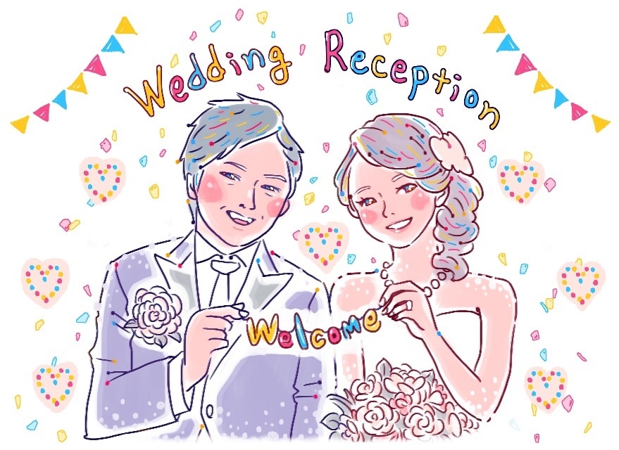 祝♡ご結婚⁎⁺˳✧༚ ウェルカムボード制作します 似顔絵制作100枚以上！おまかせください♫ イメージ3