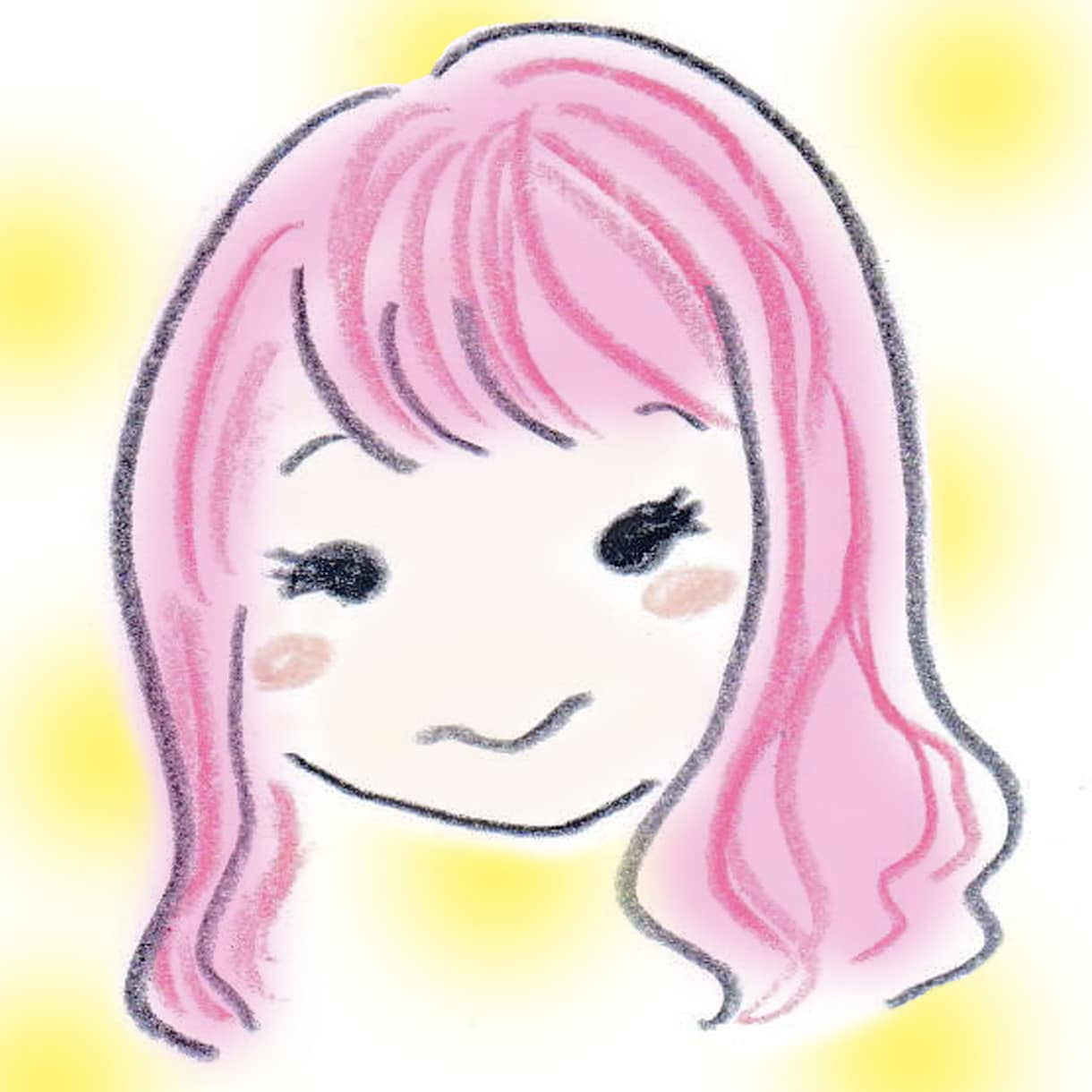 色鉛筆・手描きで○ゆる〜い似顔絵○描きます アイコンや贈り物に★かわいげを添えたいあなたに イメージ1