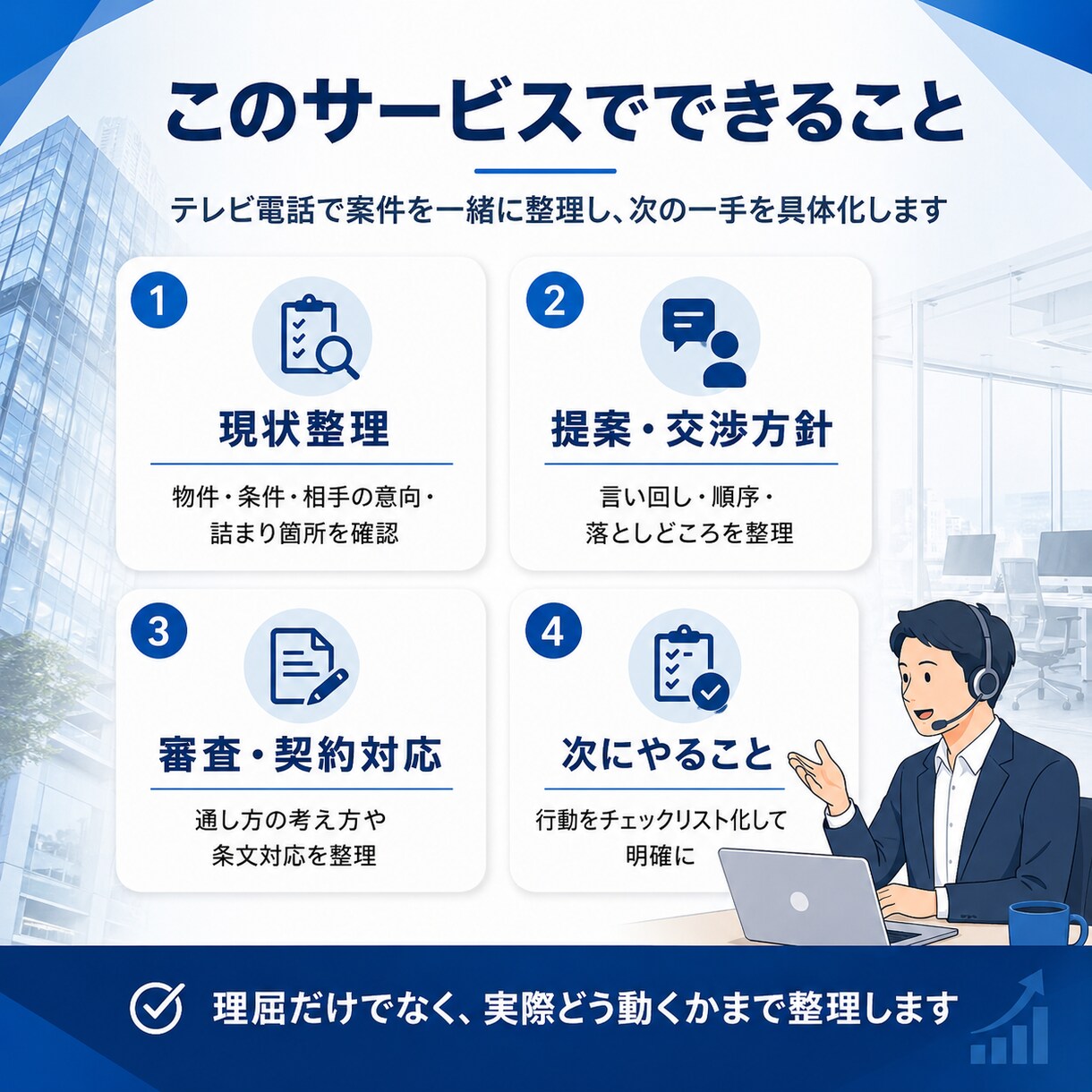 テナント・店舗仲介の悩みをオンラインで解決します 10年以上の実績を持った自分が現場目線で即答します イメージ3