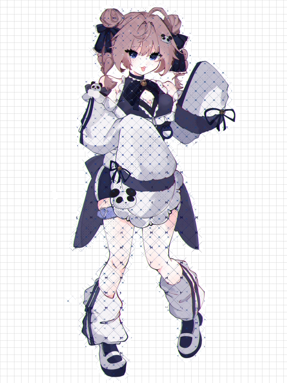 可愛くファンタジックな女の子のイラストを描きます フリルやリボン中心の可愛い女の子をお求めの方におすすめです イメージ3