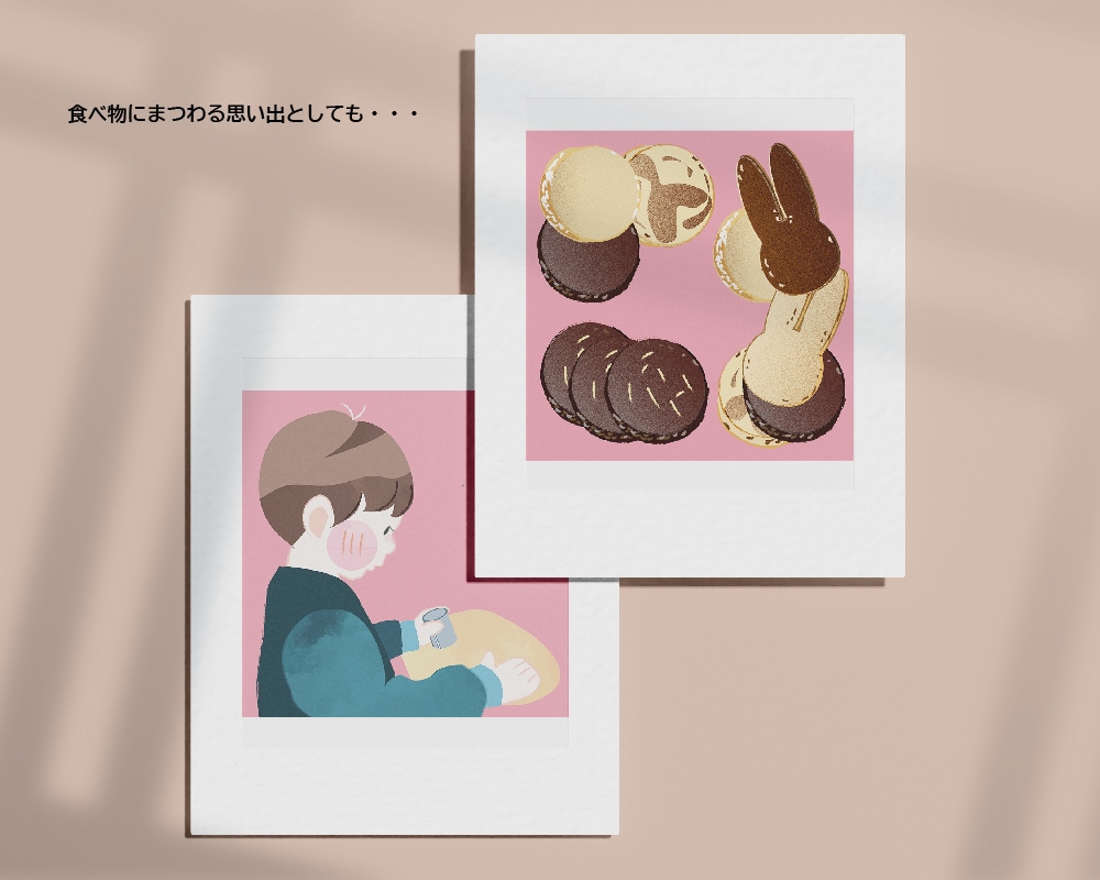商用利用OK！ゆるいタッチの食べ物イラスト描きます メニュー表やポスターのカット、SNSのアイコンにもピッタリ イメージ3