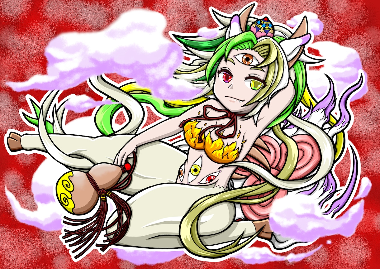 ゲームキャラクター風イラスト描きます 商用利用可！シンプルな料金設定で、イラスト制作します！ イメージ2