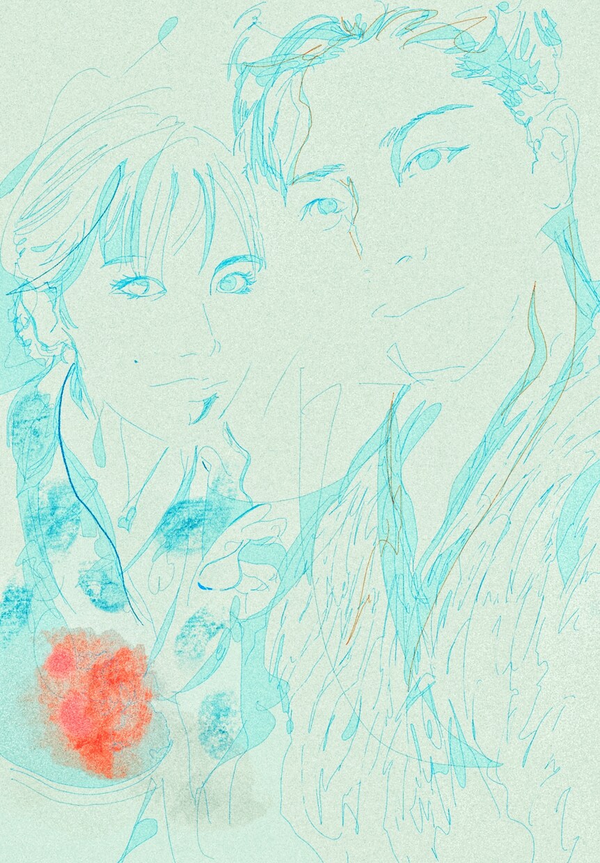 写真とは一味違う◎オシャレな似顔絵描きます ◎お気に入り写真を元に◎簡単オーダーメイド◎プレゼントにも◎ イメージ4