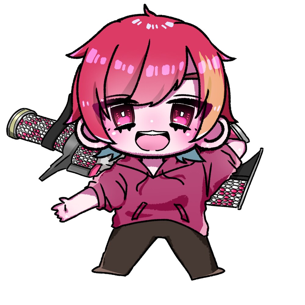 デフォルメのかわいらしいアイコンを描きます キラキラしたゆるいキャラクターを描きます！ イメージ1