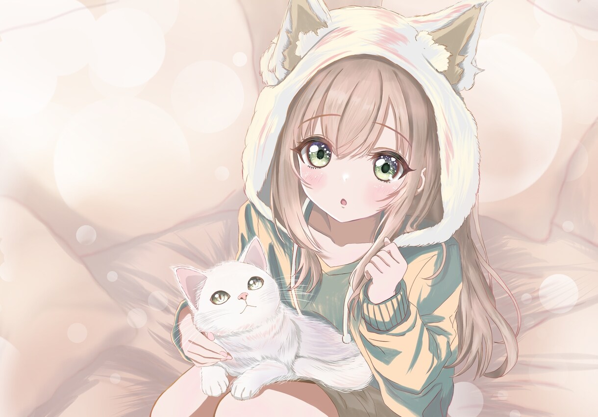 SNSアイコン向けのイラストを描きます 目の書き込み、可愛らしい女の子を得意としています✨ イメージ1