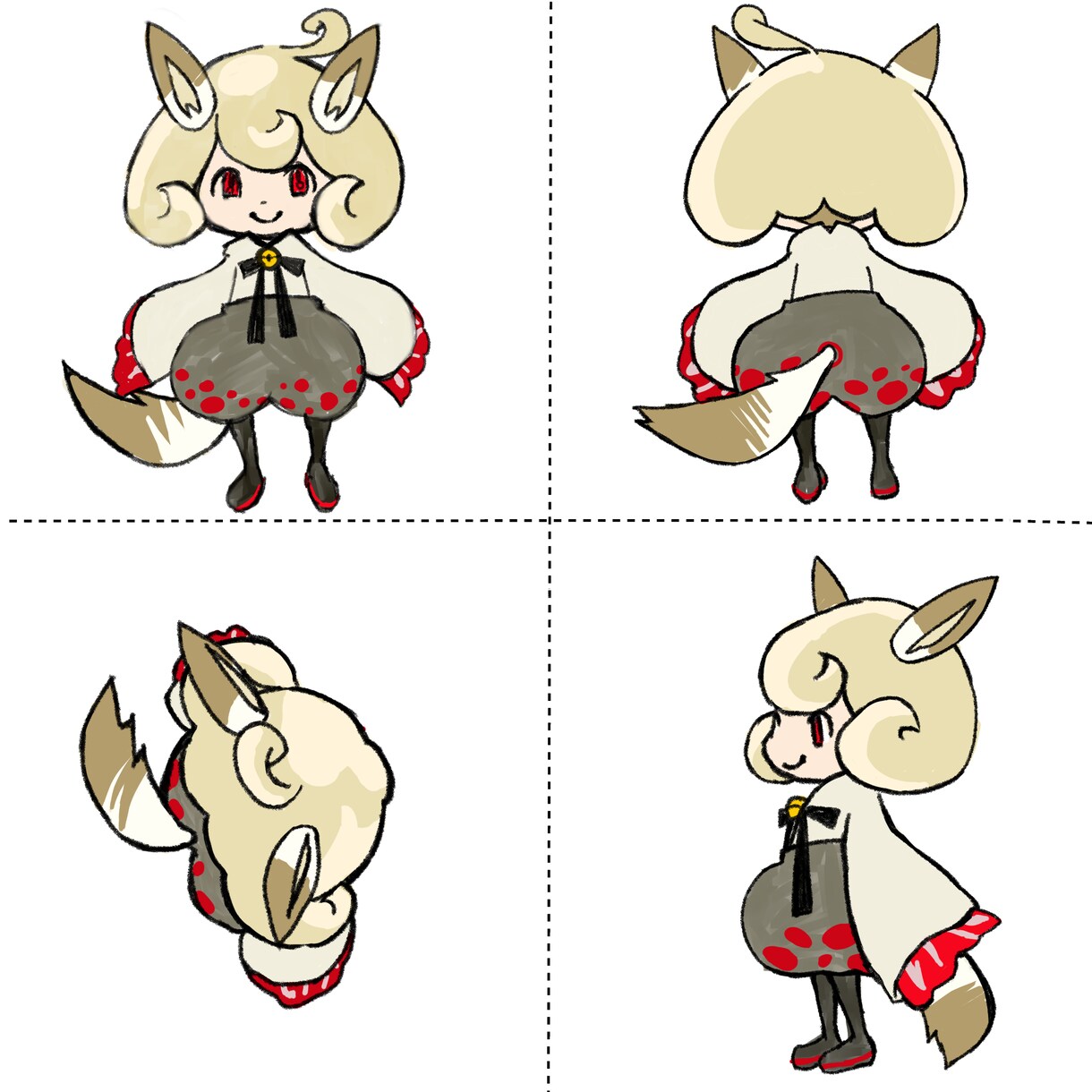 オリジナルキャラクターデザインいたします 法人様・個人様イメージキャラクター、配信用バーチャルキャラ等 イメージ2
