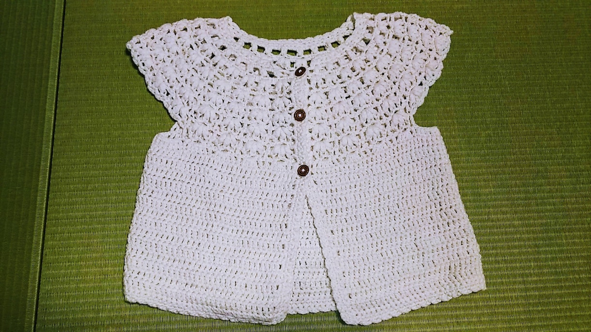 赤ちゃんのカギ針編みの服作ります 赤ちゃんに手作りの服を着せたいけど自分で作れない方に！ イメージ2