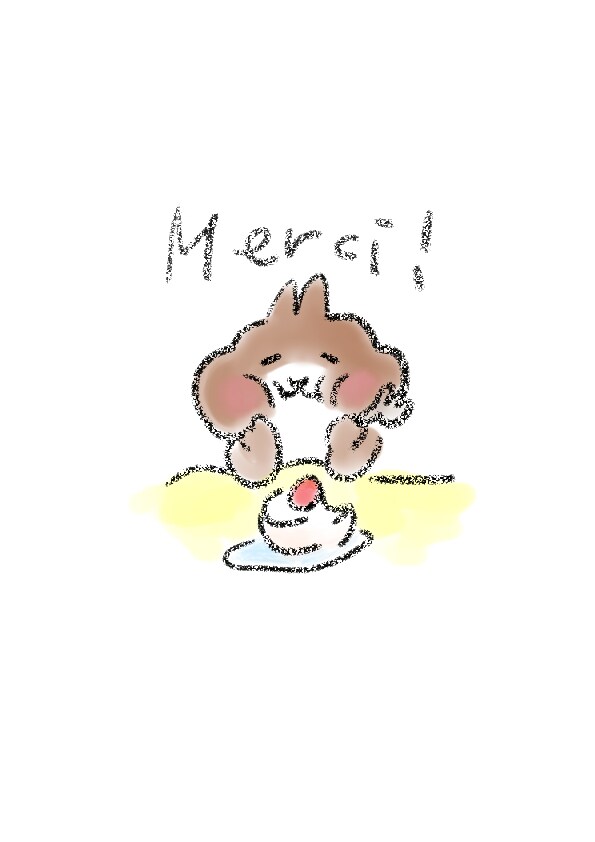 イラスト描きます あなたも見てる方も癒されるふんわりキャラを提供します。 イメージ1