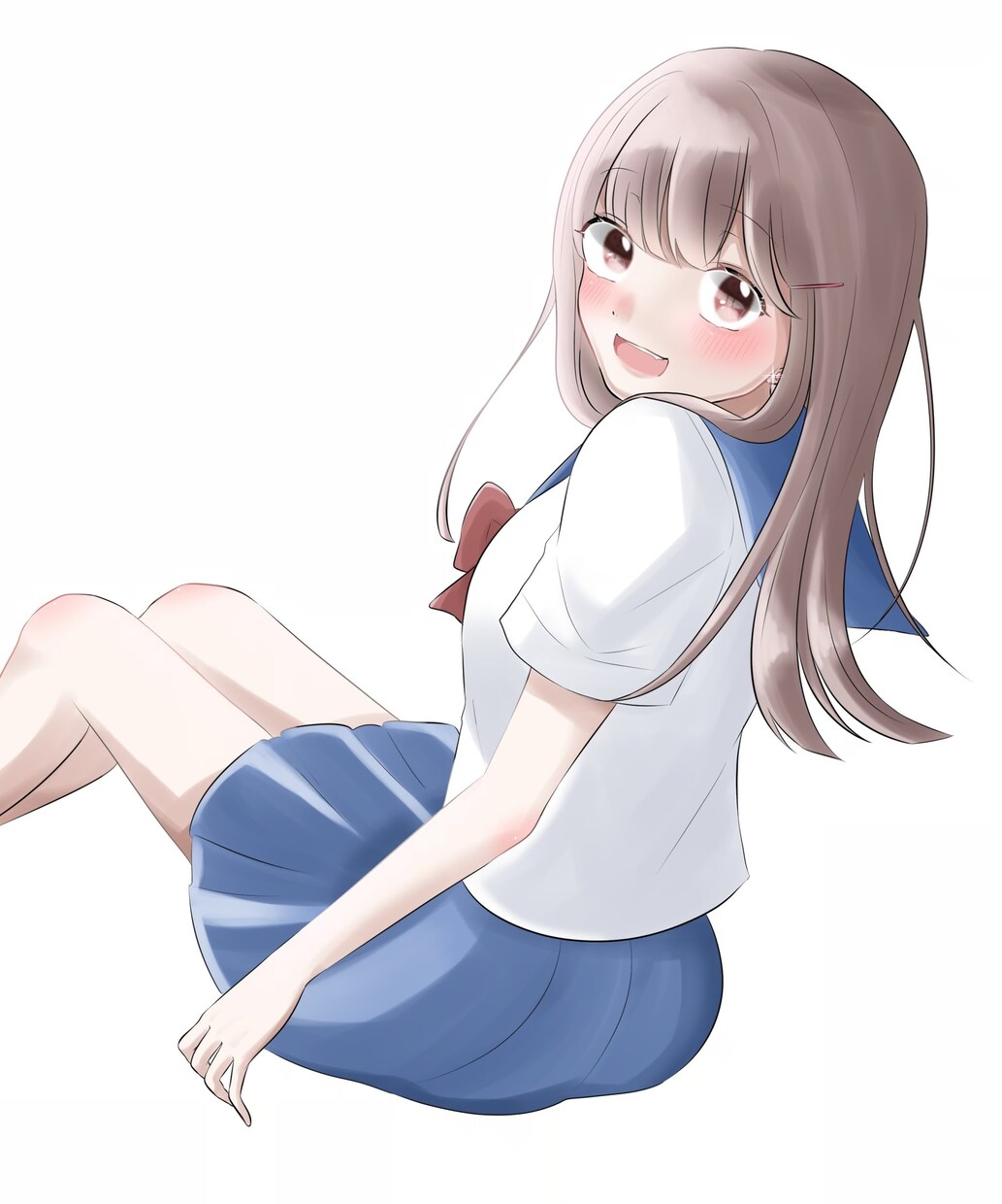女の子のイラスト描きます 依頼された人物のイラストを描きます イメージ6