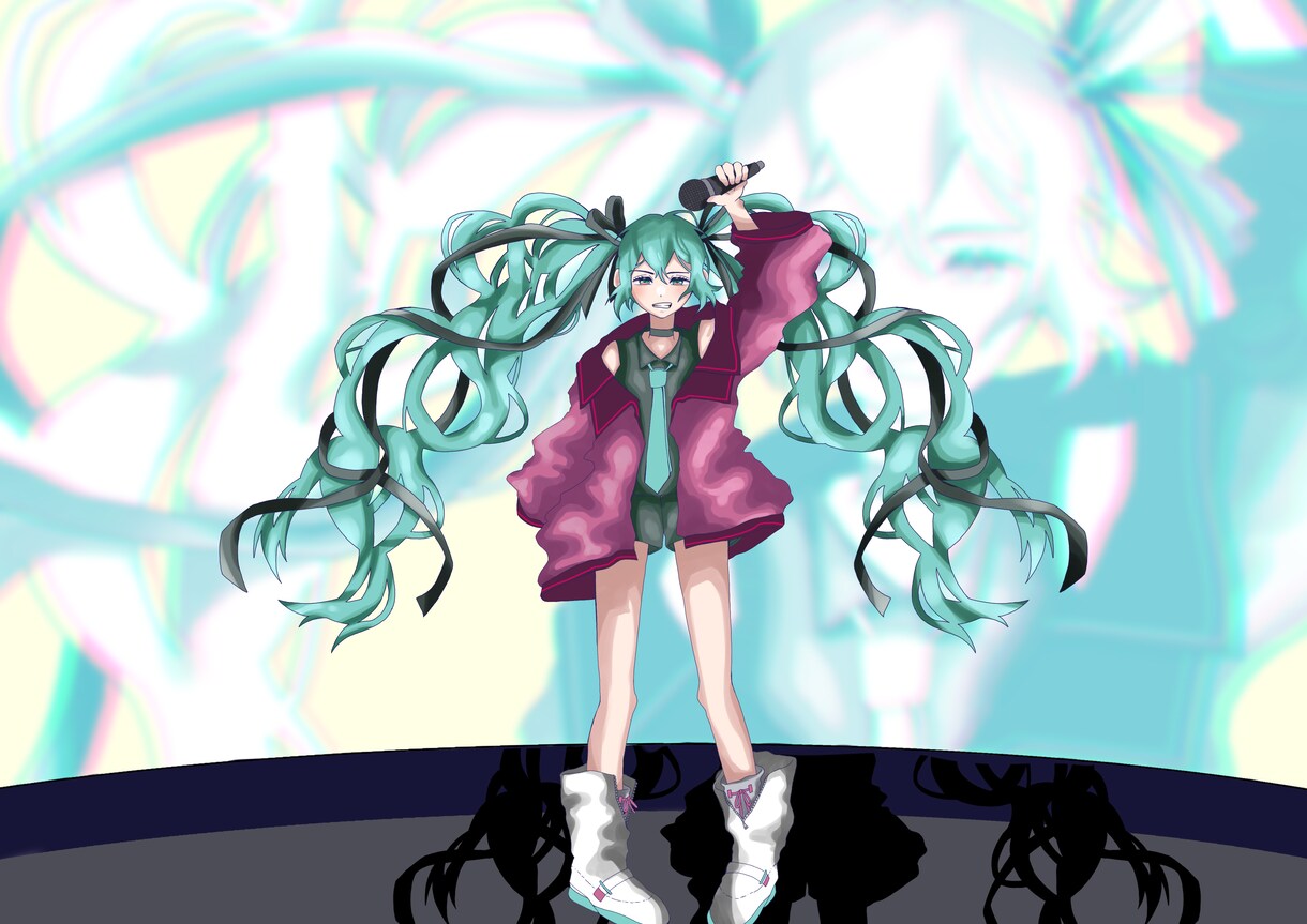 目を引く動画用イラストを描きます ボカロp、歌い手、配信者、youtuberさん向けです！ イメージ3