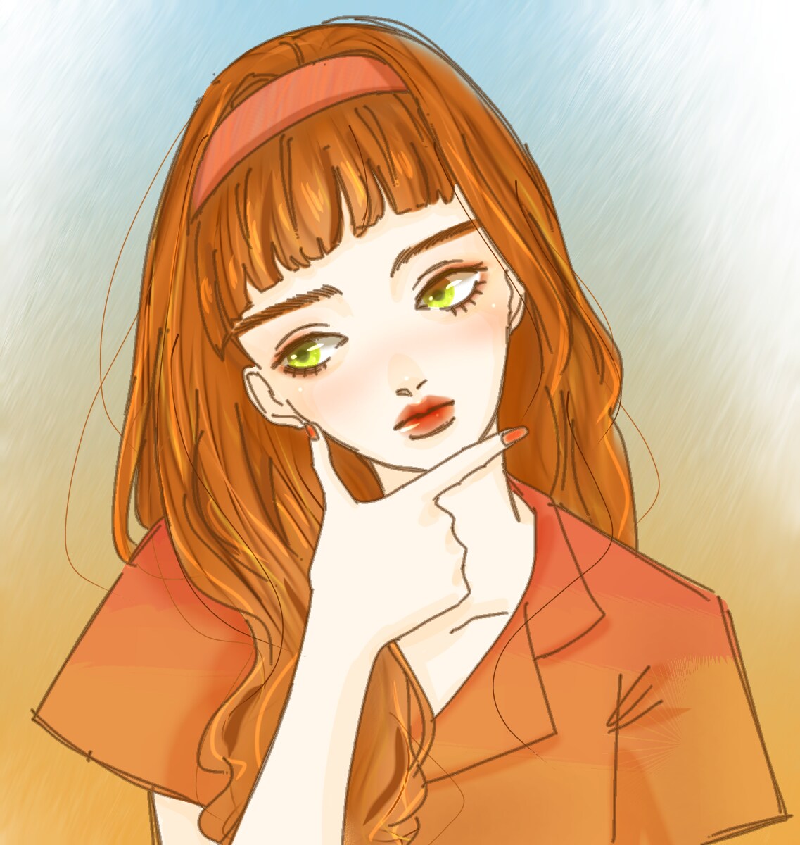 イラスト描きます SNSアイコンなど描きます！※女の子のイラストが得意です。 イメージ3