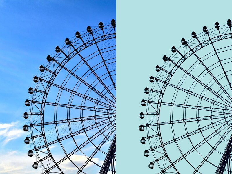 写真の切り抜きをします 《JPEG・PNGなど》背景白抜きや透過画像の作成ができます イメージ3