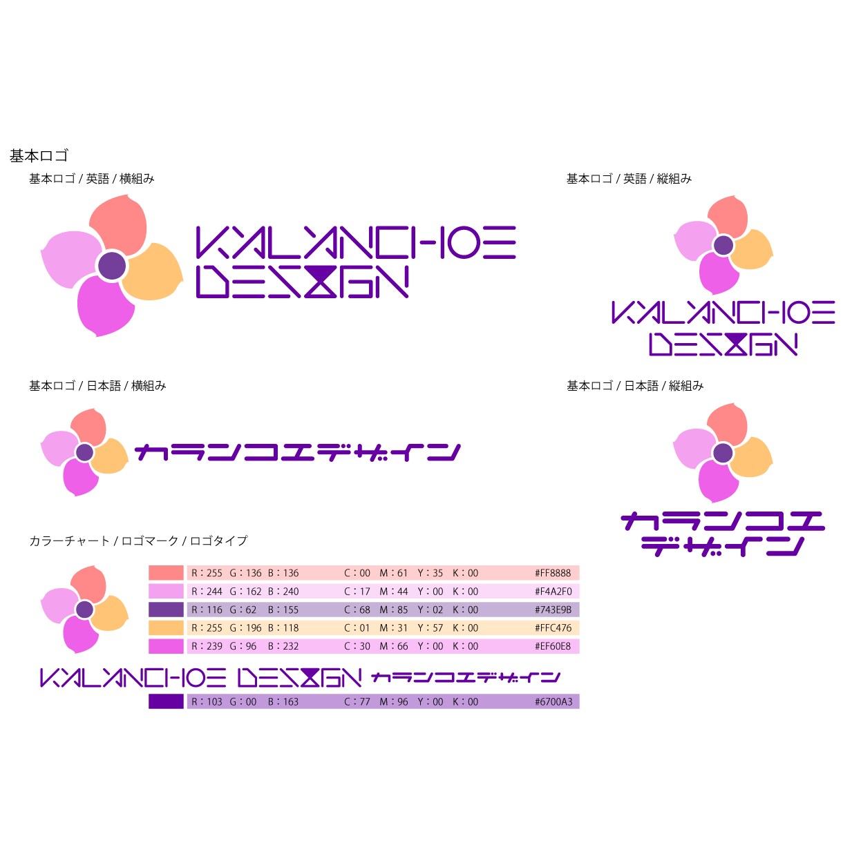 アーティストロゴや店舗ロゴを制作いたします 好みのイメージに沿ったロゴを1点制作いたします！ イメージ5