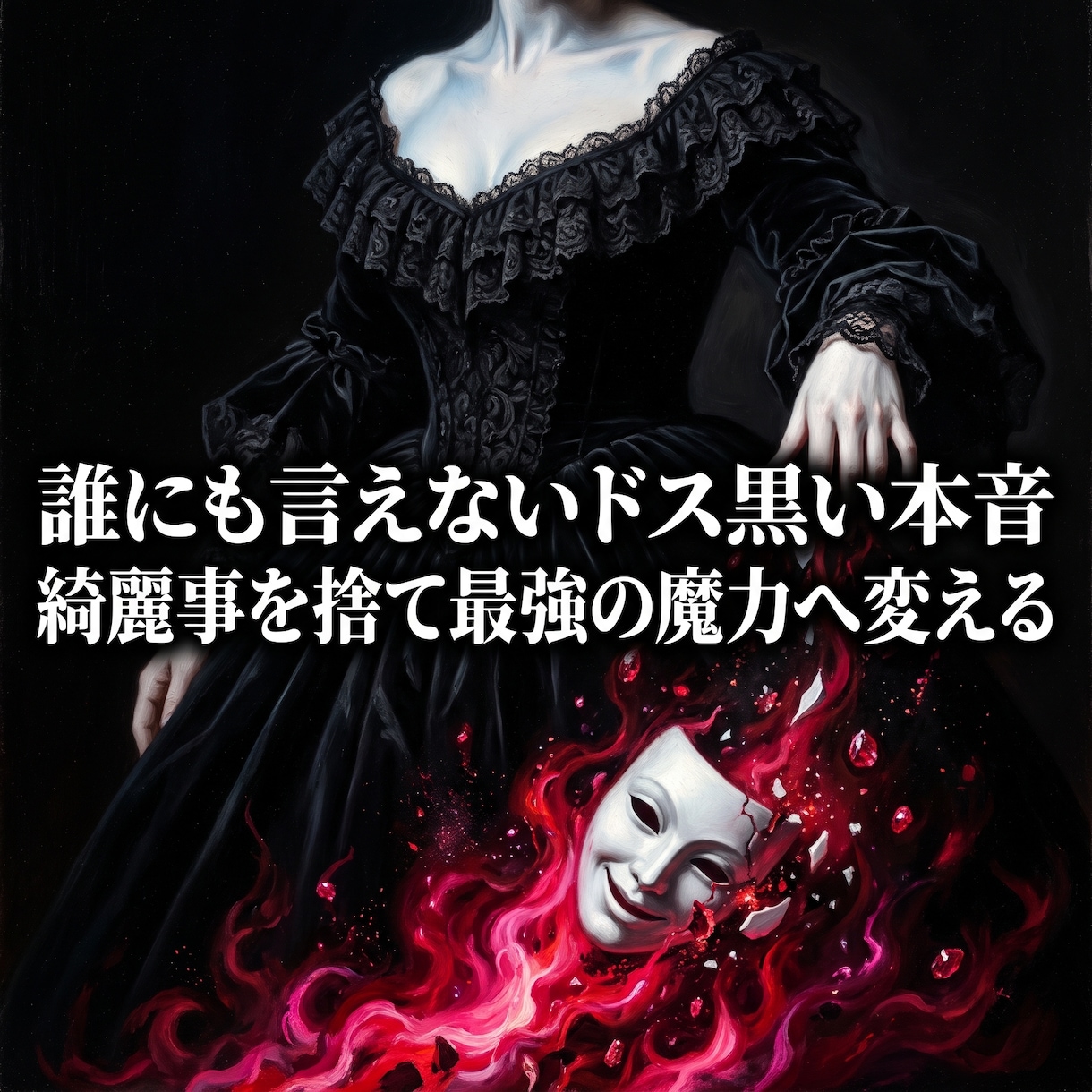 誰にも言えない本音や悩みを昇華し主導権を奪います 綺麗事は不要。腹の底のドス黒い本音を最強の魔力へと変える イメージ15