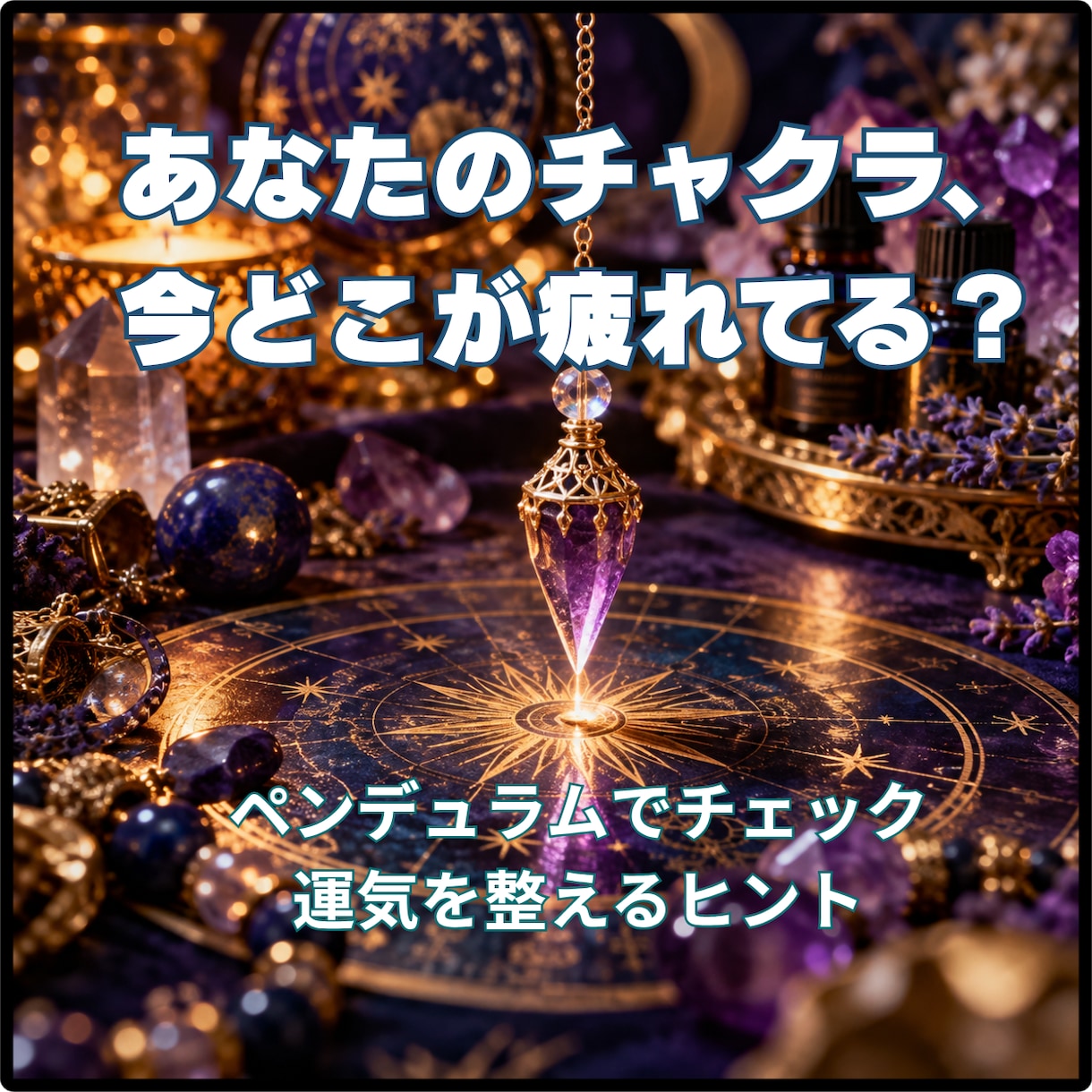 今のあなたに運気を整えるヒントを届けます チャクラを見てあなたに合うアロマと石をお伝えします イメージ1