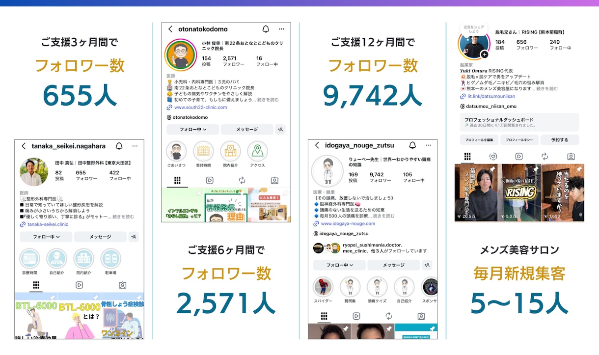 個人サロン専門のインスタ集客コンサルします 現役サロン経営者が満席サロンにしたノウハウ伝授します イメージ2