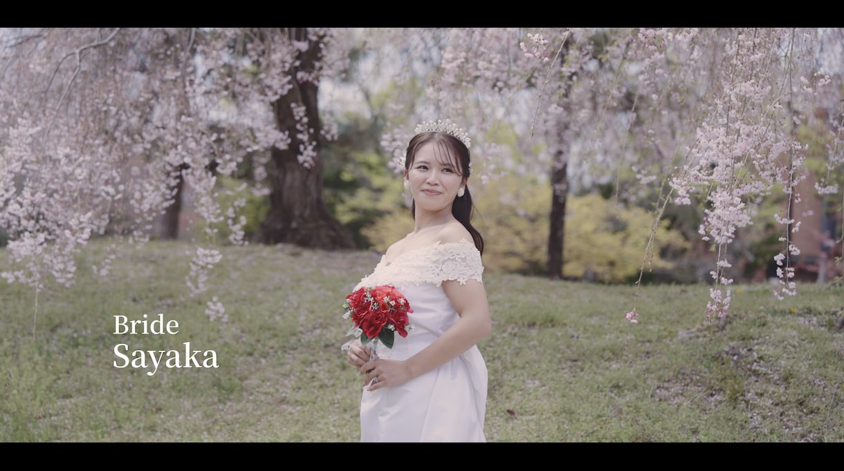 東北限定 結婚式のオープニングムービー撮影します 編集込み／ドローン対応／月3組限定 イメージ3