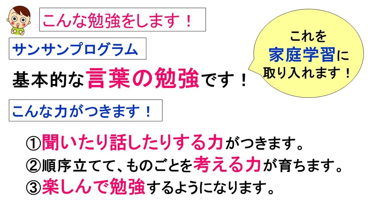 小学校２年生必見!!思考力を高める勉強法を教えます ☆★親子関係がよくなり、家庭学習の内容が大きく変わります★☆ イメージ1