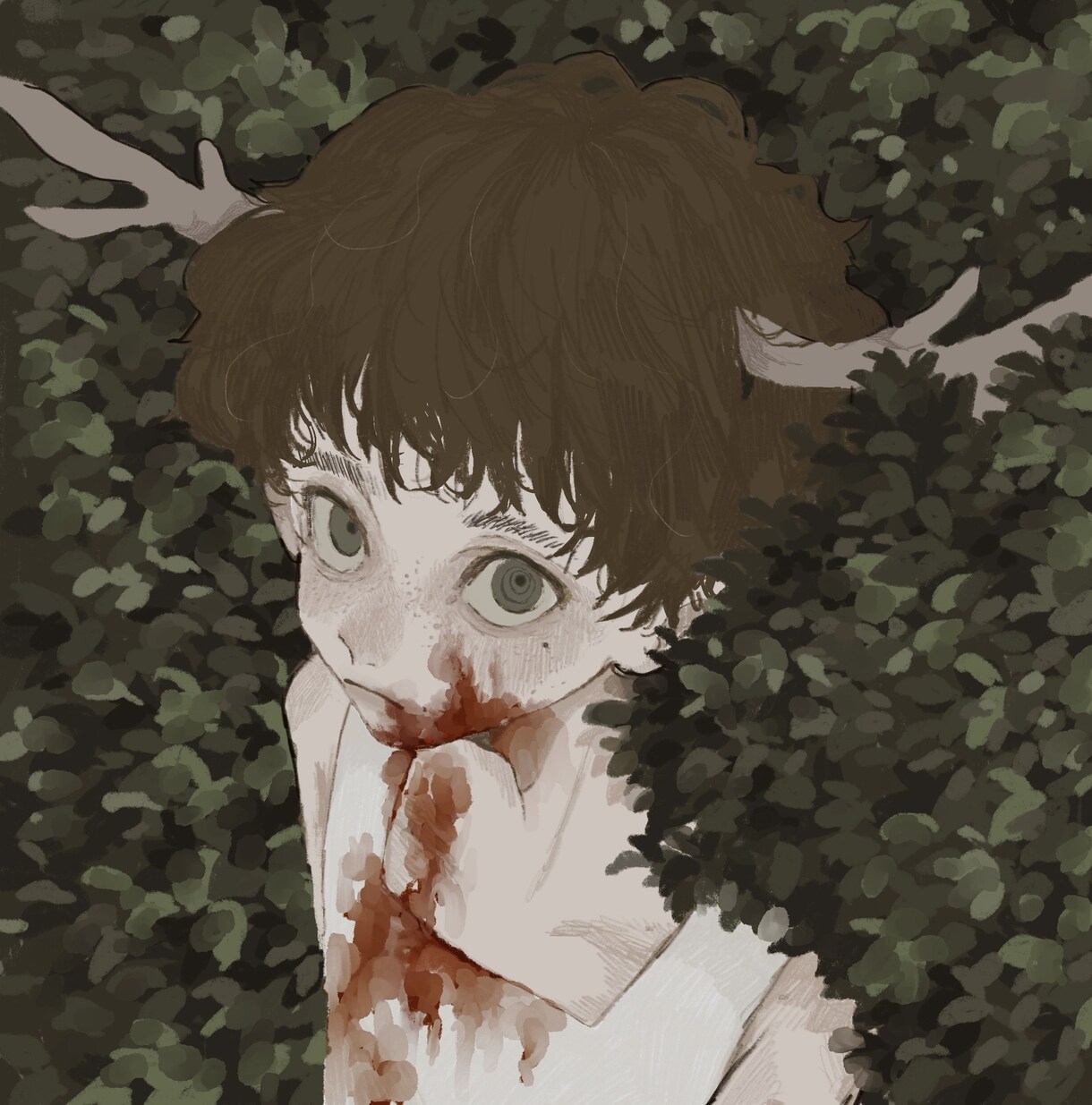 儚く、どこか温かいイラストを描きます SNSアイコンや、一枚絵としても使用できるイラスト･:*+. イメージ2