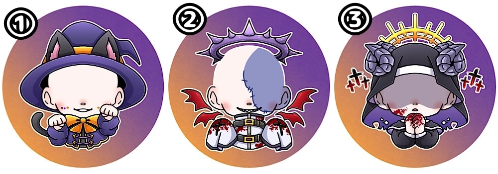 ハロウィン量産イラストお描きします 最低格安！ハロウィン量産イラスト制作 イメージ7