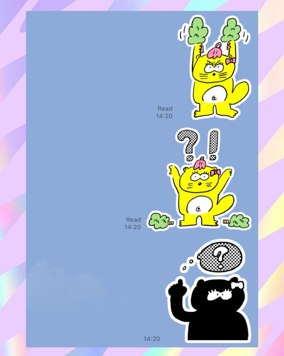 ゆるくてかわいいLINEスタンプを作成します スタンプ stamp sticker LINE ライン イメージ5