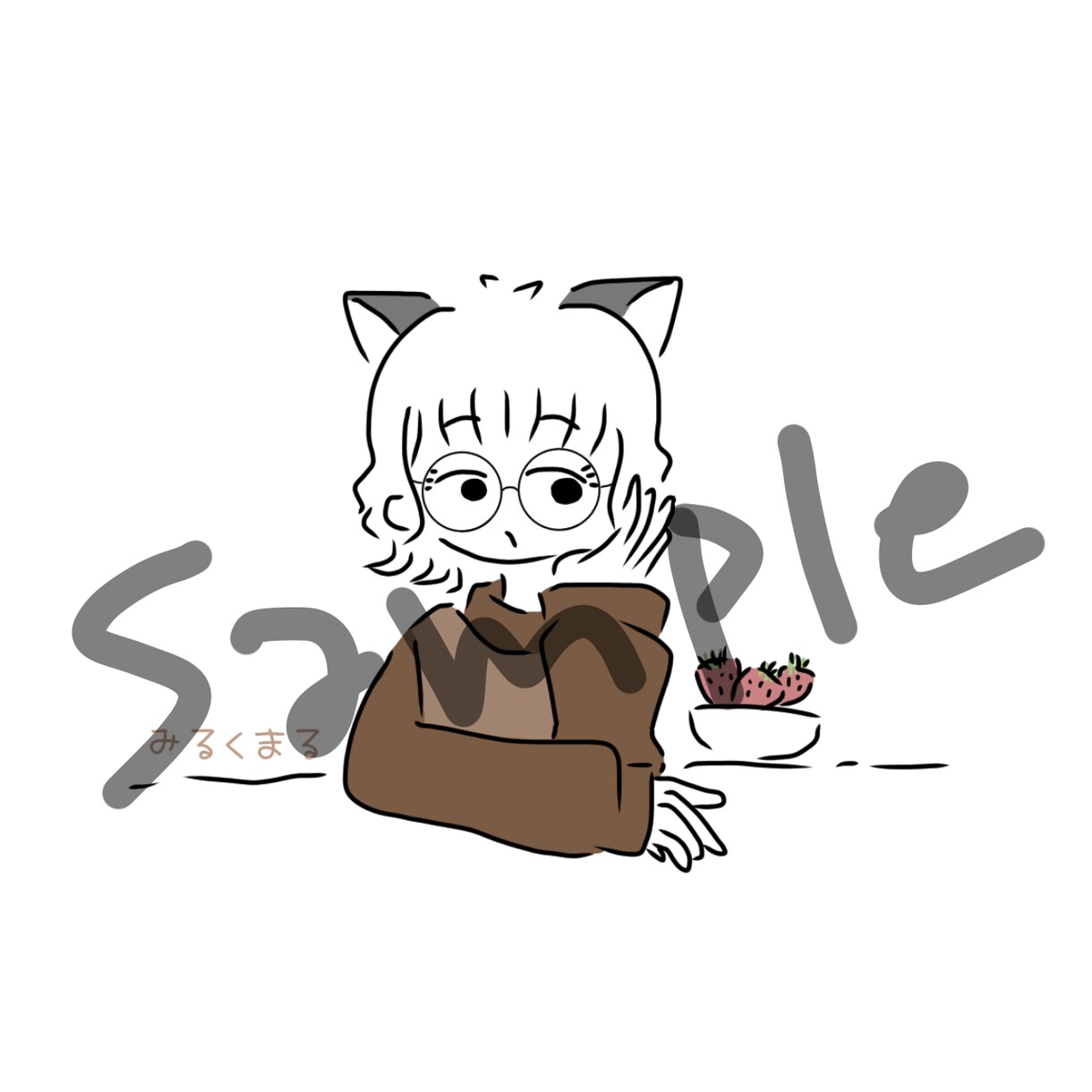 SNSで使用できるアイコン作ります ゆるゆるぽっぷアイコン作ります◎ イメージ10