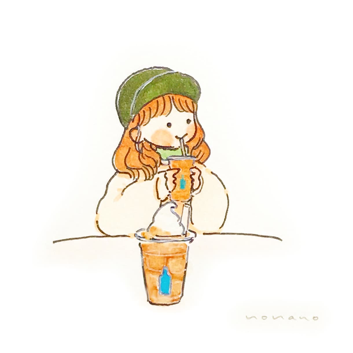 💬Coconara｜Illustrations that can be used on SNS︎I draw loosely nonano 4.8 (3…