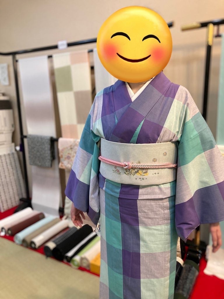 呉服歴10年！小紋、紬等の出張着付け致します 名古屋帯で着る♪【プロにおまかせください】 イメージ3