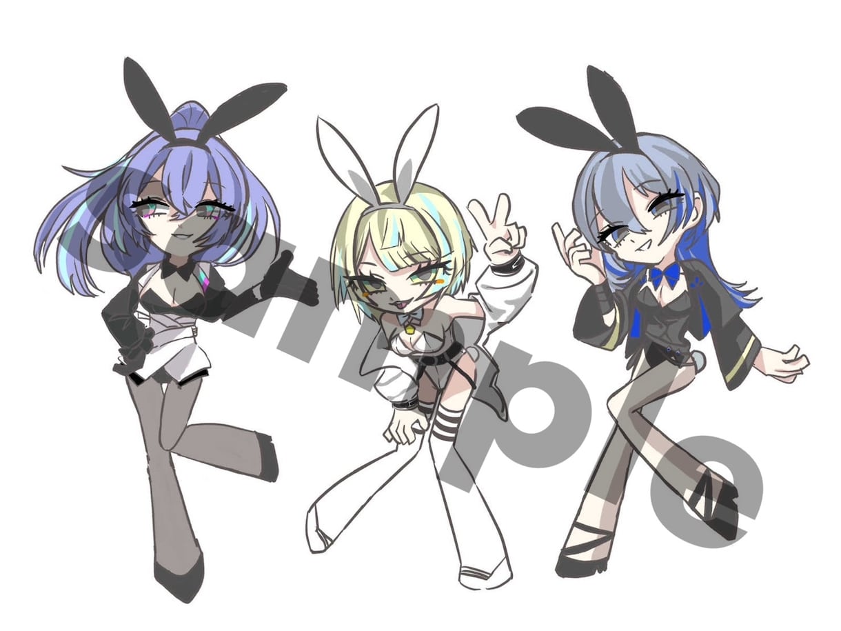 SDキャラをかわいく、かっこよく描きます アイコン利用やサムネなどにご利用できます！！ イメージ1