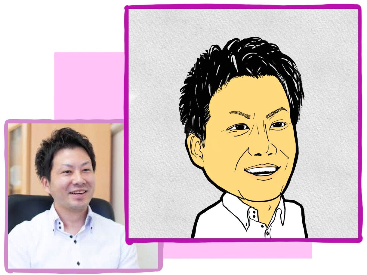 タイムラプスも好評！デジタルで似顔絵描きます 制作過程のタイムラプスはSNSでの拡散力を倍増させます！ イメージ2