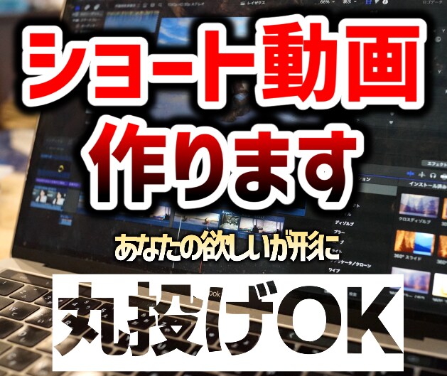 ショート動画作ります 3000円であなたの欲しいを形に イメージ1