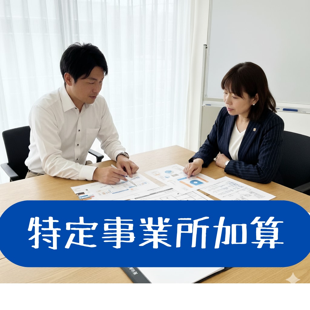特定事業所加算 届出から運用まで伴走支援します 特定事業所加算取得で収益アップ！届出から運用まで徹底サポート イメージ1