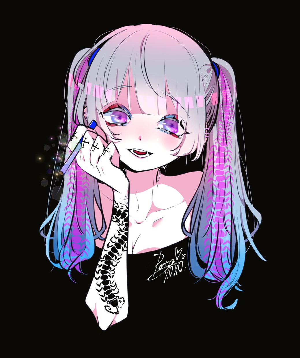 イラストのご依頼募集してます カラフルで少しダークな雰囲気が得意です･･･♡ イメージ8