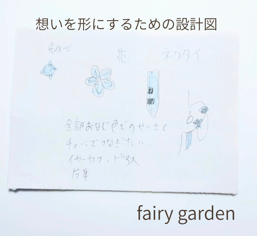 推しキャラの魂を宿すイメージアクセサリー制作します イラストや推しの世界観をアクセサリーとして形にします イメージ2