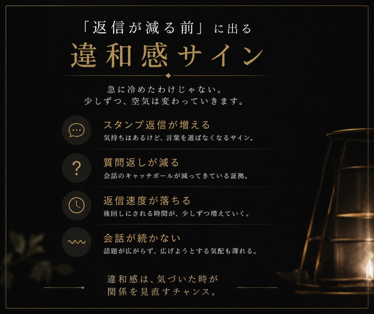 返信が減るLINEには、理由があります 重さ・距離感・温度差を客観分析します イメージ2