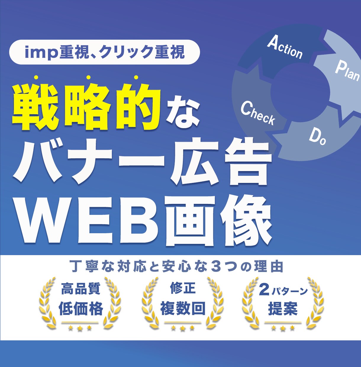 全サイズ【１枚1500円】各種画像作ります 反応率UP！戦略的にバナー提案させていただきます！ イメージ1