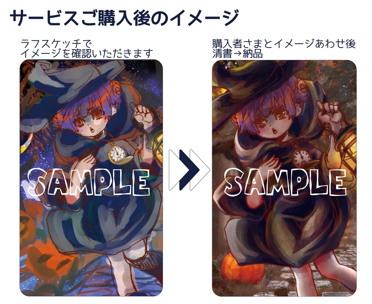 ベーシックプラン★イラストもMVも制作します イラストから動画までワンストップで制作可能！ イメージ3