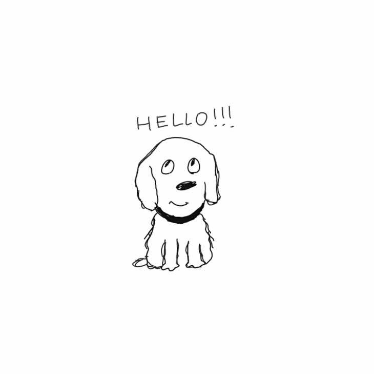シンプルでゆるい動物描きます お子さまにも大人にも大人気な動物イラスト！！ イメージ1