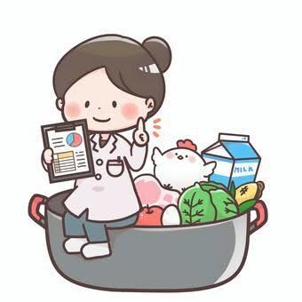 病院管理栄養士が食生活のアドバイスを行います 健康的な食生活で綺麗な身体作りを！ イメージ1