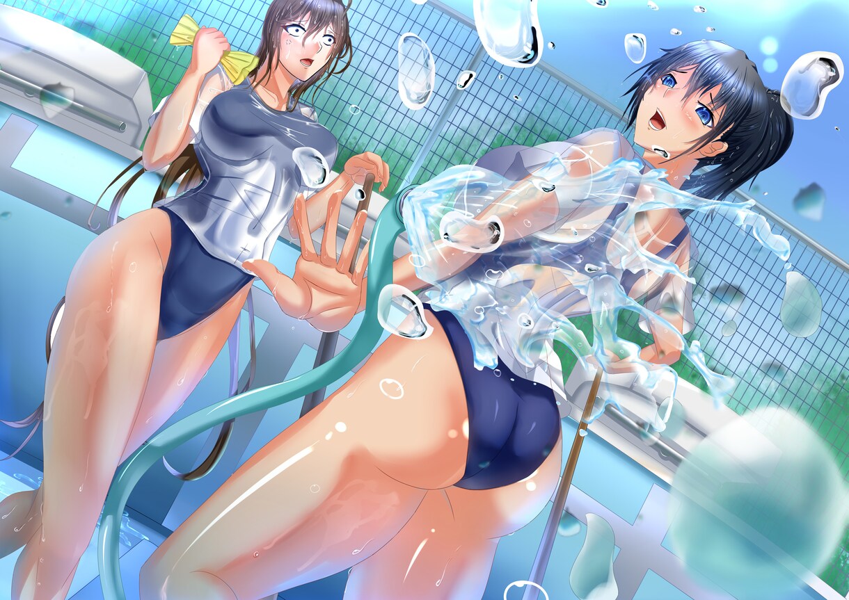 一枚絵作成します キャラクターと背景の一枚絵の作成 イメージ4