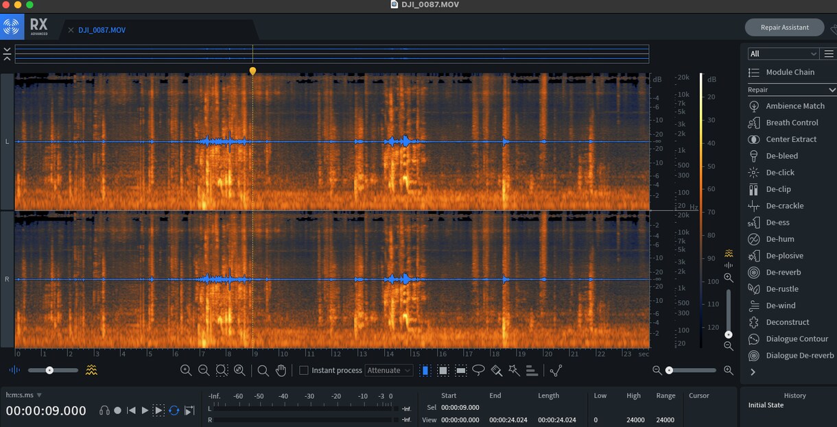 動画の音声　改善いたします 動画のクオリティを決める音声を適切に改善します イメージ1