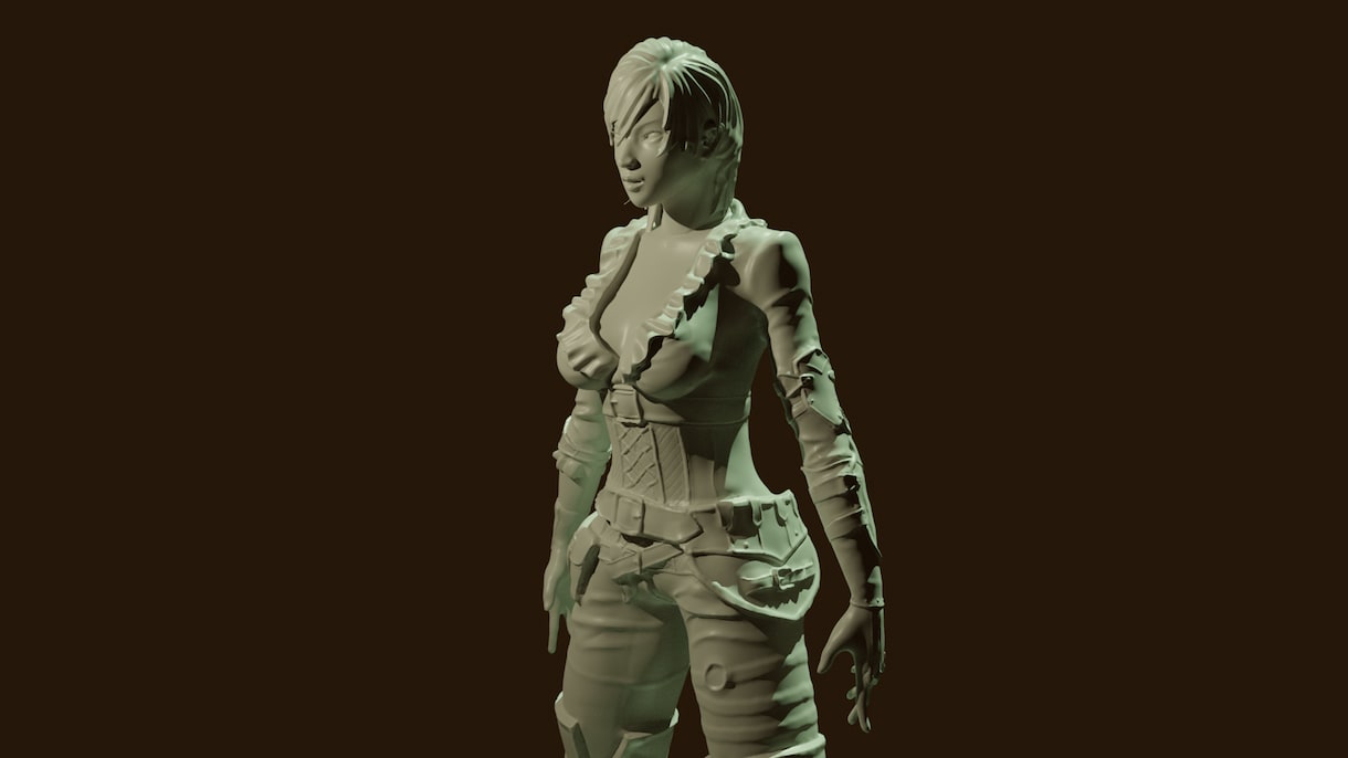 3Dプリント用キャラクター制作いたします オリジナルのフィギュア作成！お子様のおもちゃ、記念品などにも イメージ9