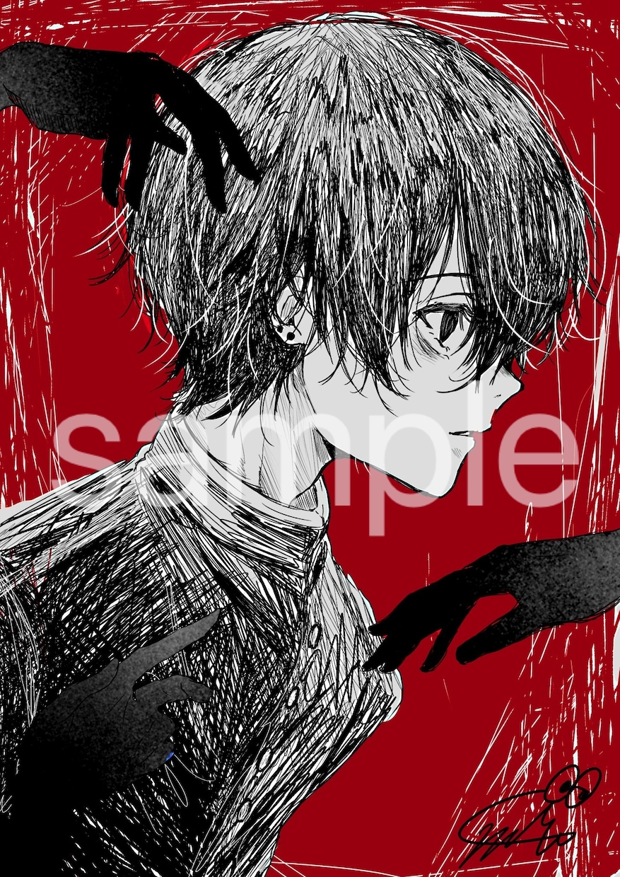 アイコンやヘッダーなどの一枚絵描きます アイコン、ヘッダー、サムネなどを描いてます！ イメージ3
