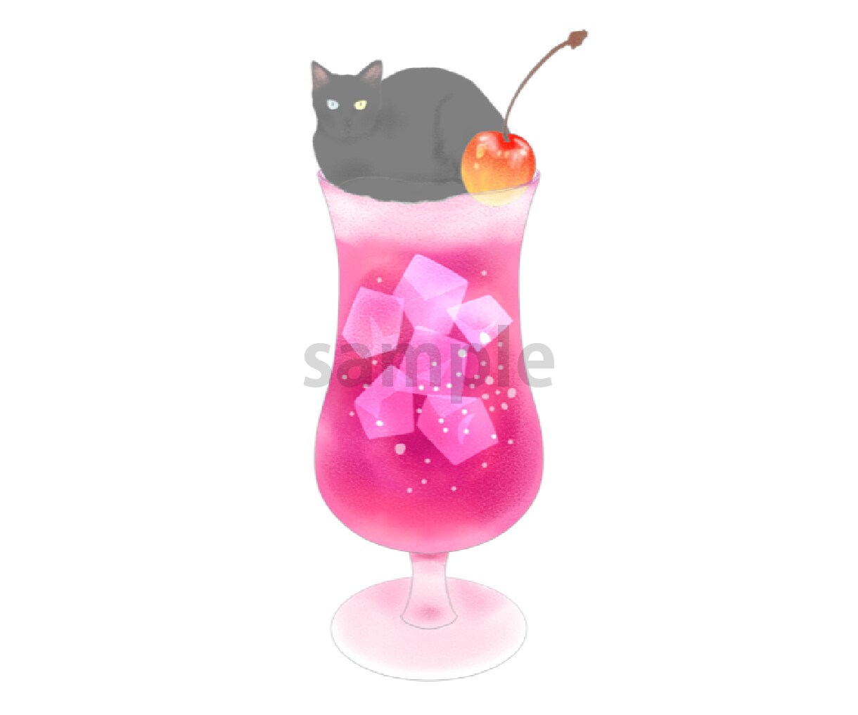 ペットをお好きなモチーフと合わせてデザインします かわいくグッズ作成にも使えるイラストを描きます イメージ3