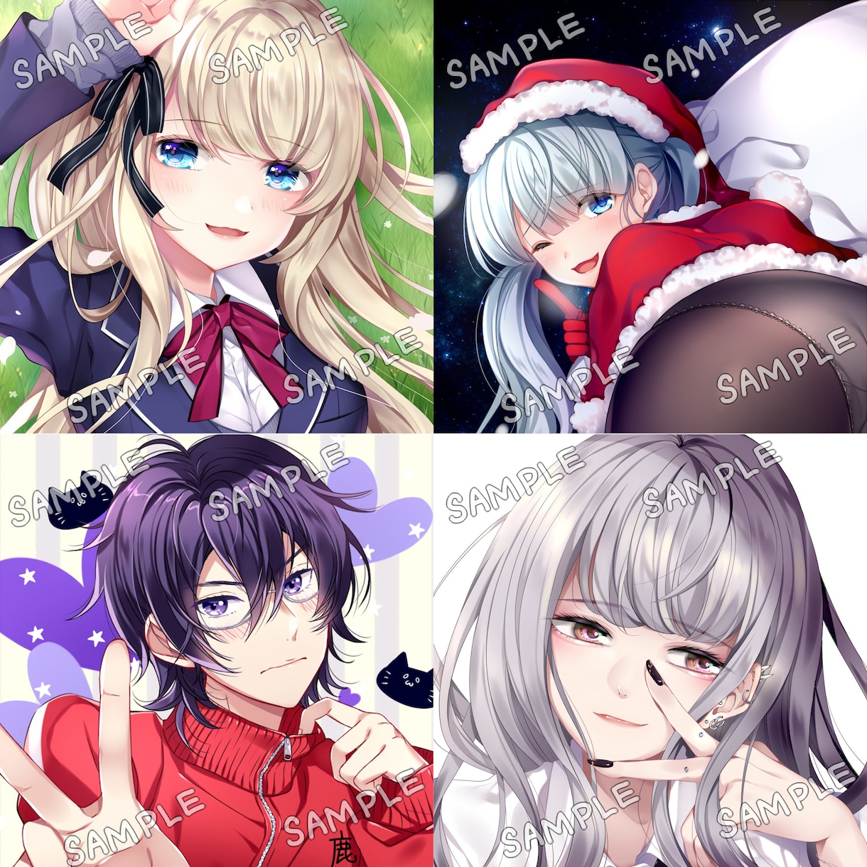 SNSで目を引く！理想のアイコンを作成します SNS、ゲーム、LINEなどにどうぞ！男性キャラもOKです！ イメージ2