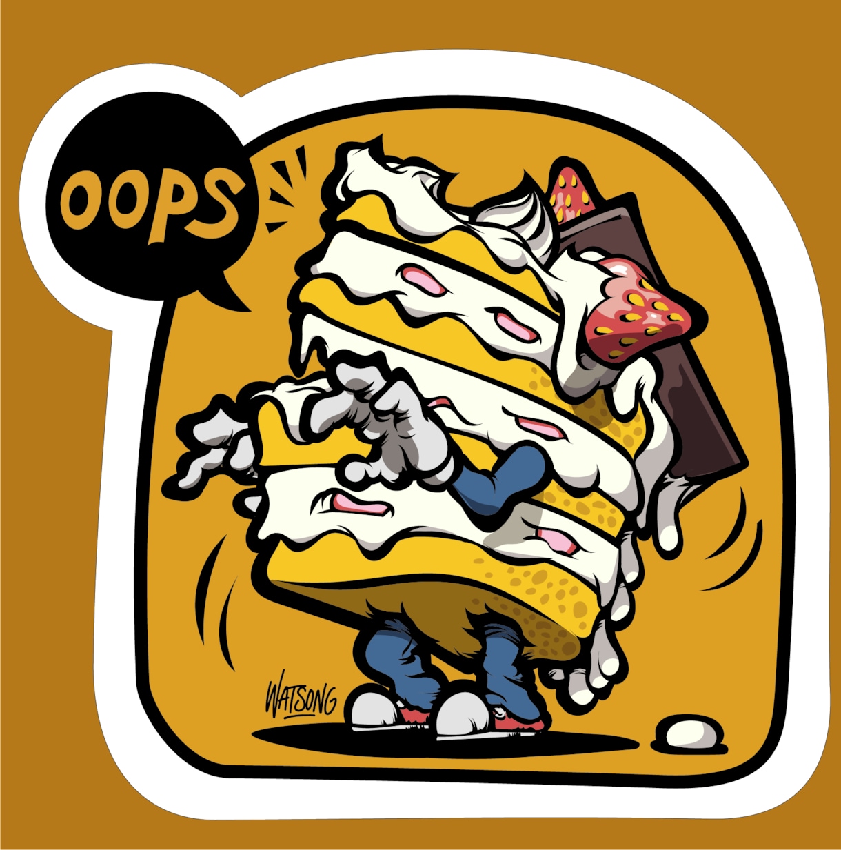 ステッカーイラスト描きます カッコよく目立つステッカーイラスト描きます！ イメージ4